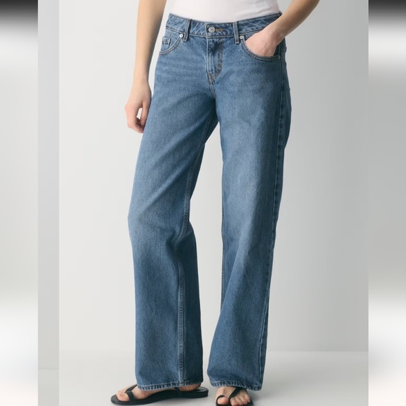 Levi's Denim - Levi's Women's Wide-Leg Jeans in Blue Denim